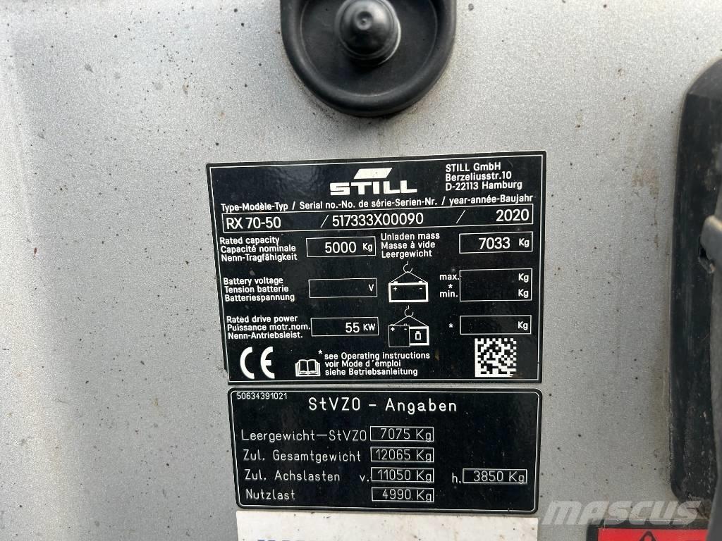 Still RX70-50/600 Diiseltõstukid