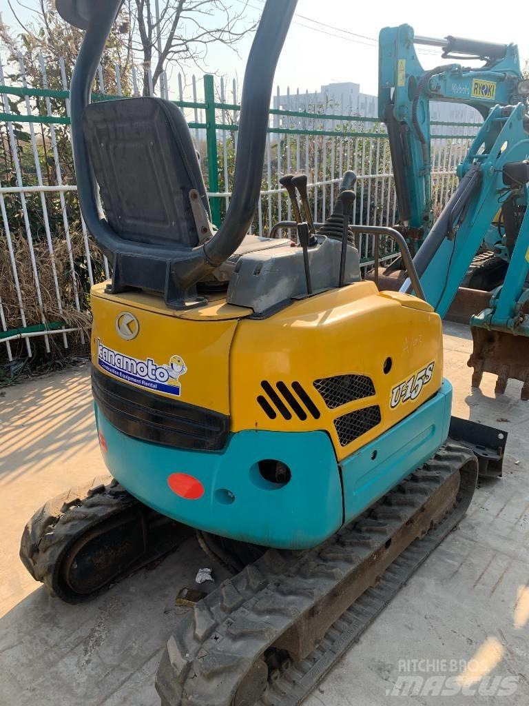 Kubota U 15-3 S Miniekskavaatorid < 7 t
