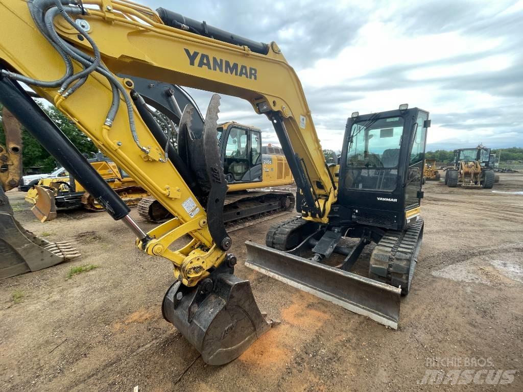 Yanmar Vio 80-1 Roomikekskavaatorid