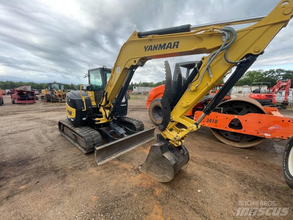 Yanmar Vio 80-1 Roomikekskavaatorid