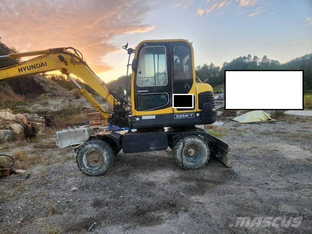 Hyundai Robex 55 W-7 Ratasekskavaatorid
