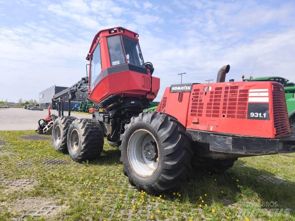 Komatsu 931.1 Harvesterid