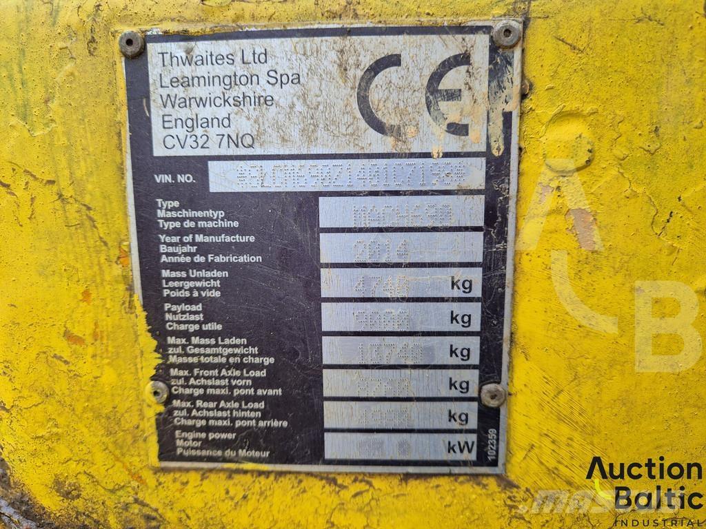 Thwaites MACH690 Liigendraamiga pinnaseveokid