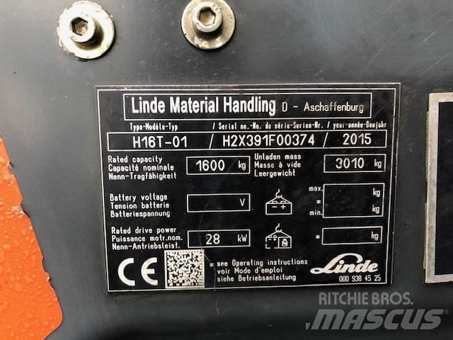 Linde H16T-01 Gaasitõstukid