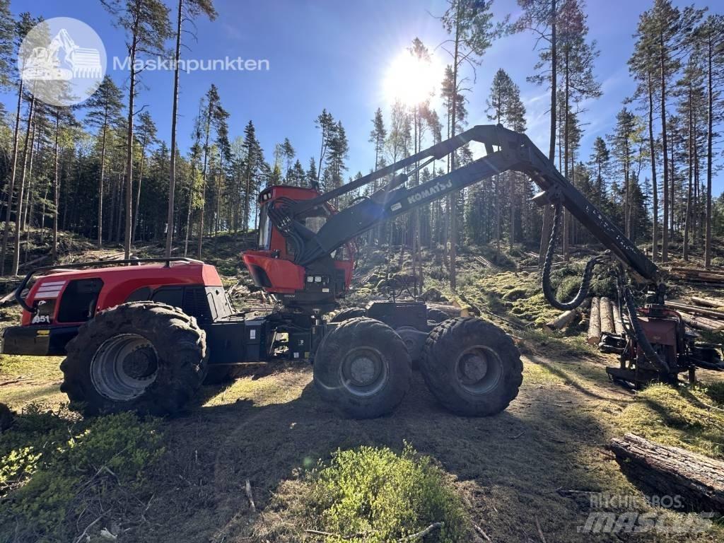 Komatsu 951 Harvesterid