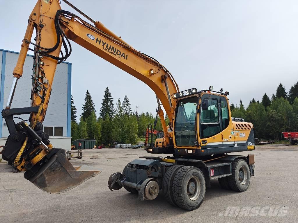 Hyundai R170-W9 Ratasekskavaatorid