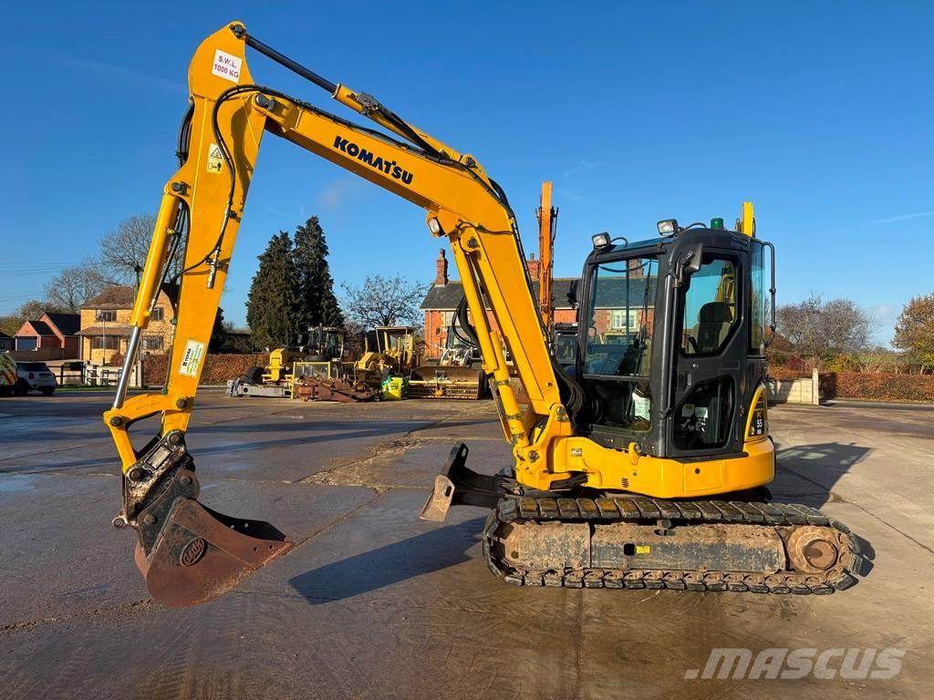 Komatsu PC 55 MR-3 Väikeekskavaatorid 7t-12t