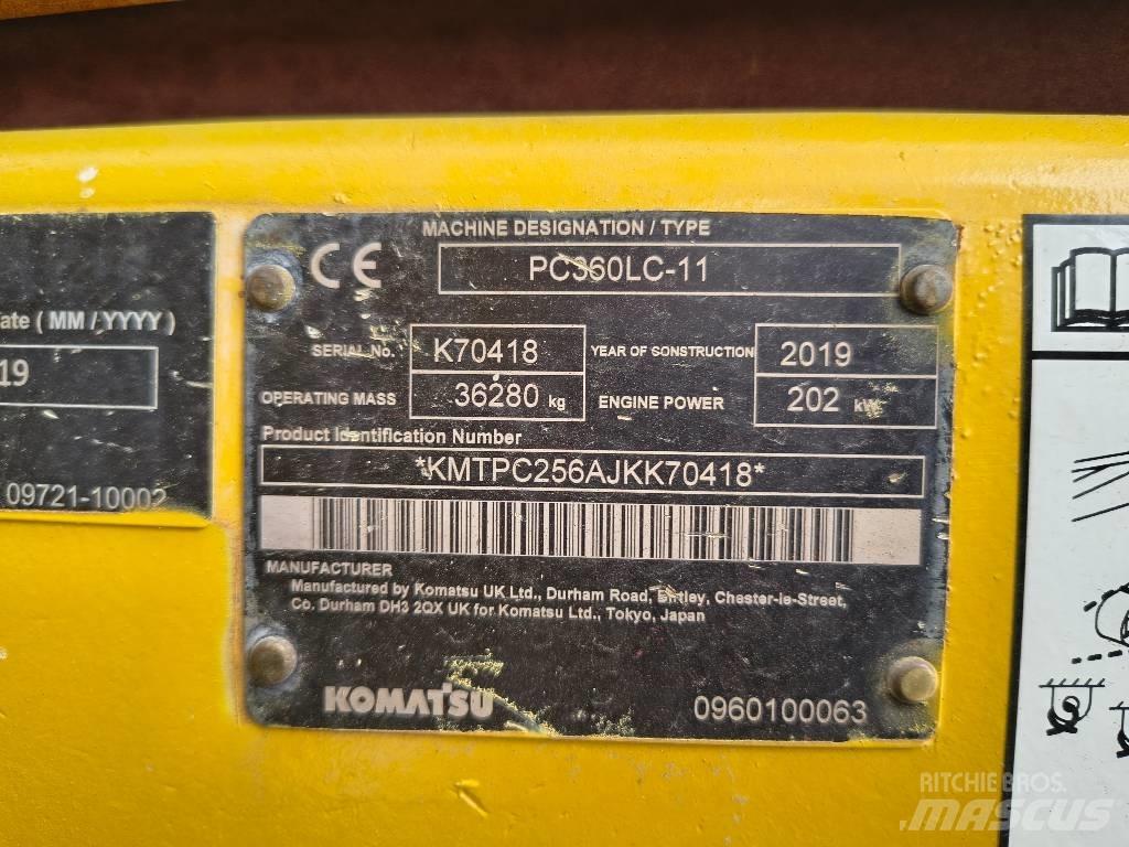 Komatsu PC 360 LC- 11 Roomikekskavaatorid