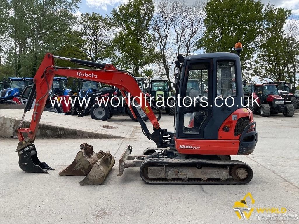 Kubota KX 101-3 A Miniekskavaatorid < 7 t