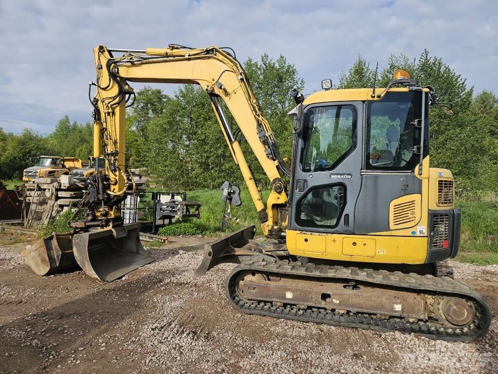 Komatsu PC 88 MR-8 Väikeekskavaatorid 7t-12t
