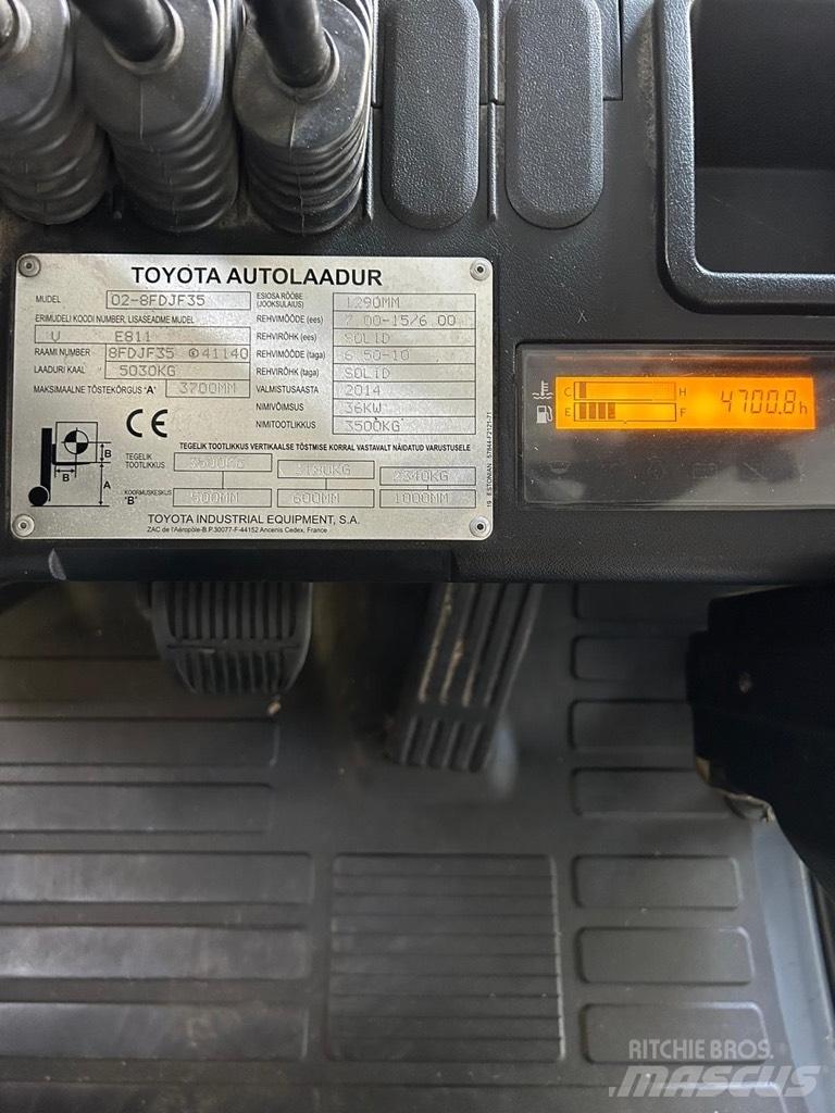 Toyota 02-8 FD JF 35 Diiseltõstukid