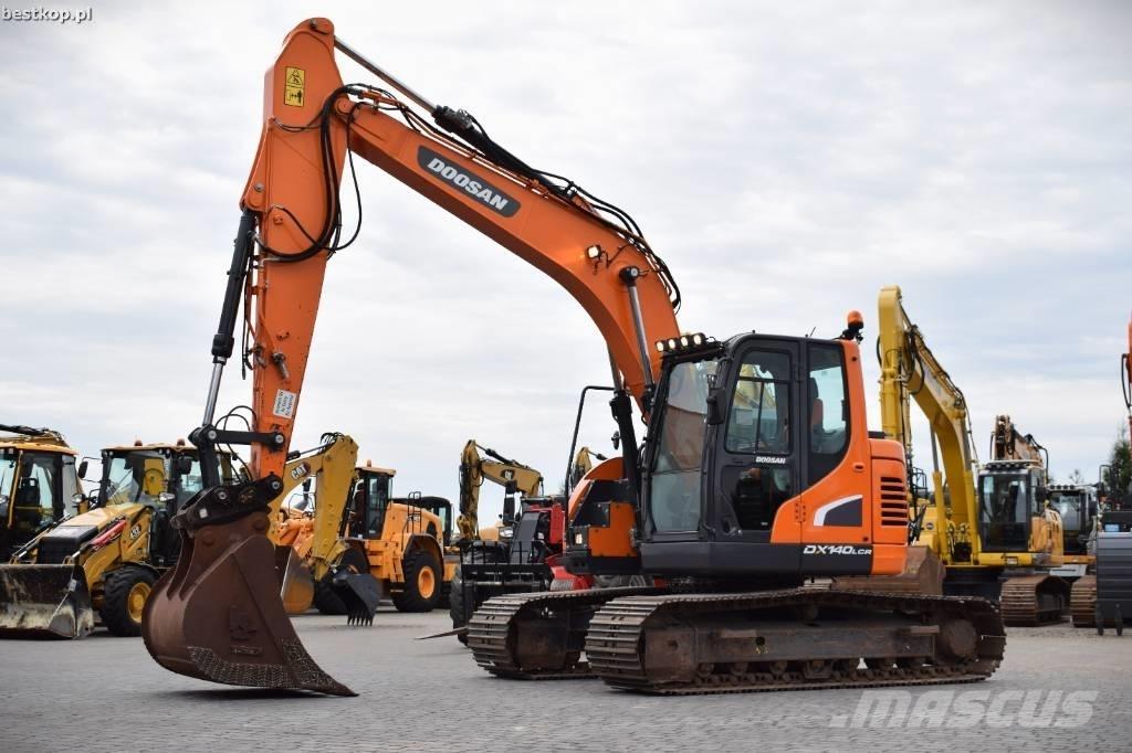 Doosan DX 140 LCR-5 Roomikekskavaatorid
