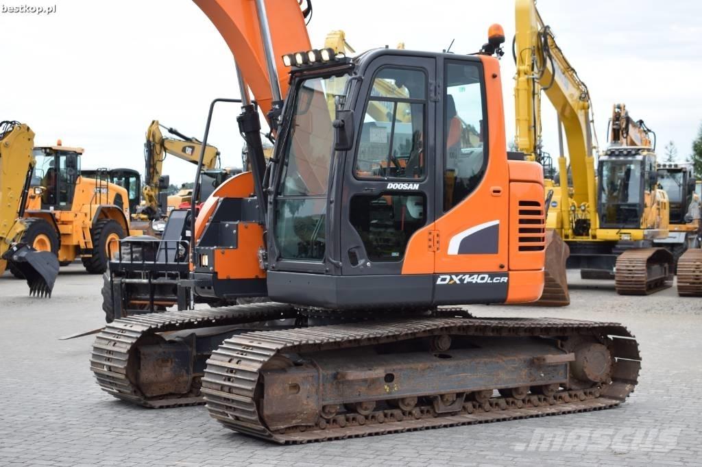 Doosan DX 140 LCR-5 Roomikekskavaatorid