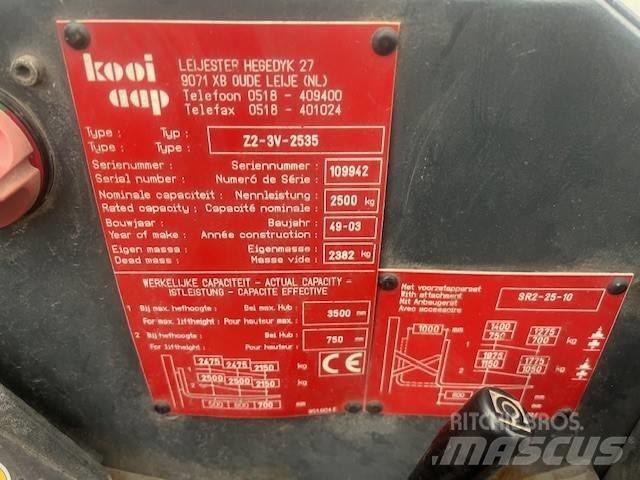 Kooi-Aap Z2-3V-2535 Diiseltõstukid
