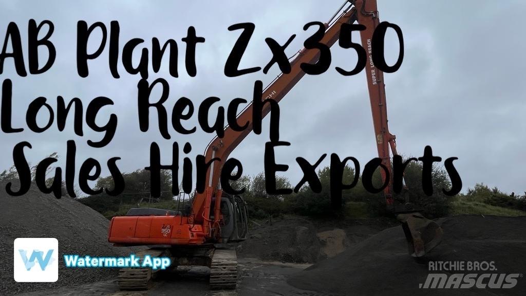 Hitachi ZX 350 LL Roomikekskavaatorid