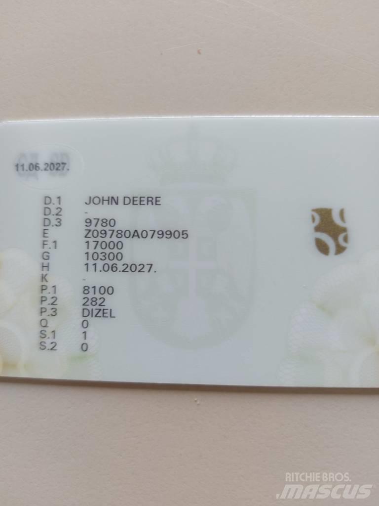 John Deere 9780 CTS Teraviljakombainid