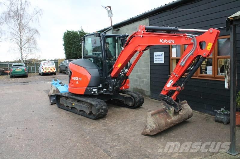 Kubota U 50-5 Miniekskavaatorid < 7 t