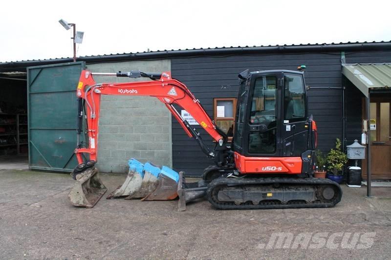 Kubota U 50-5 Miniekskavaatorid < 7 t