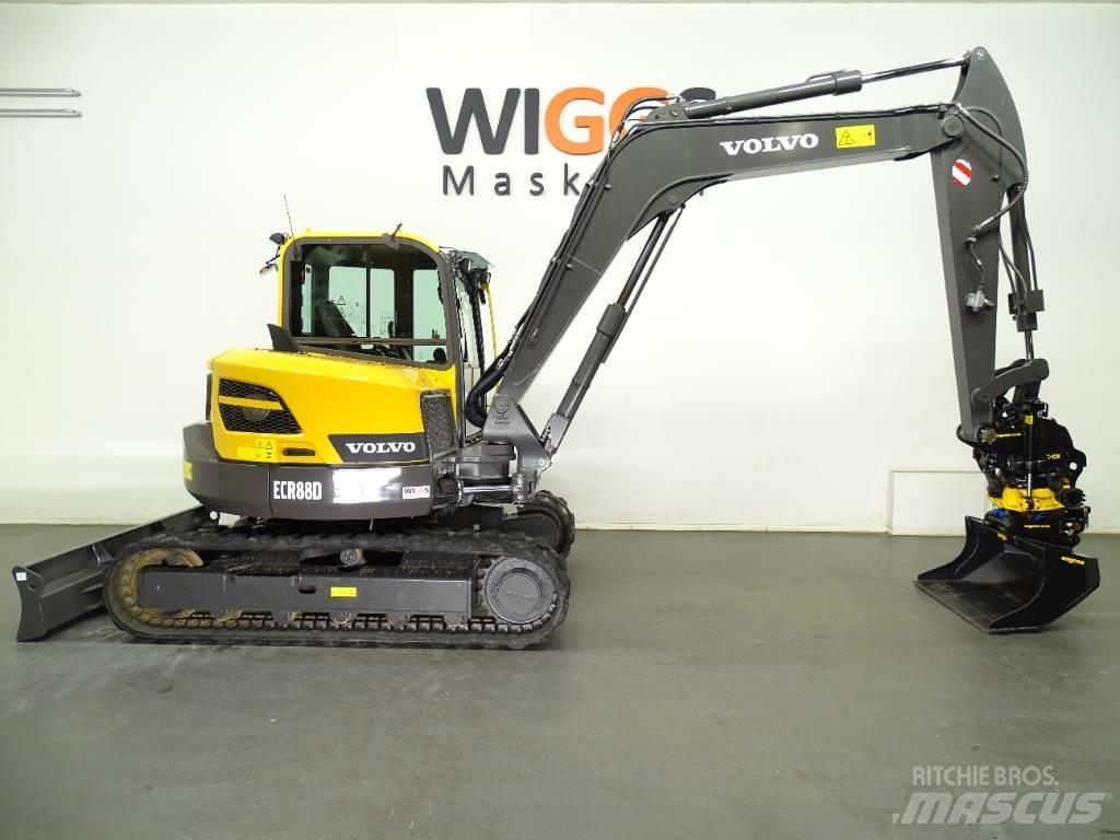 Volvo ECR 88 D Väikeekskavaatorid 7t-12t