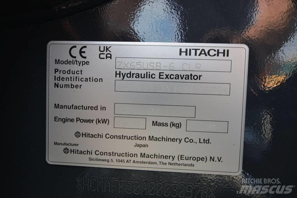 Hitachi ZX 65 USB-6 Miniekskavaatorid < 7 t