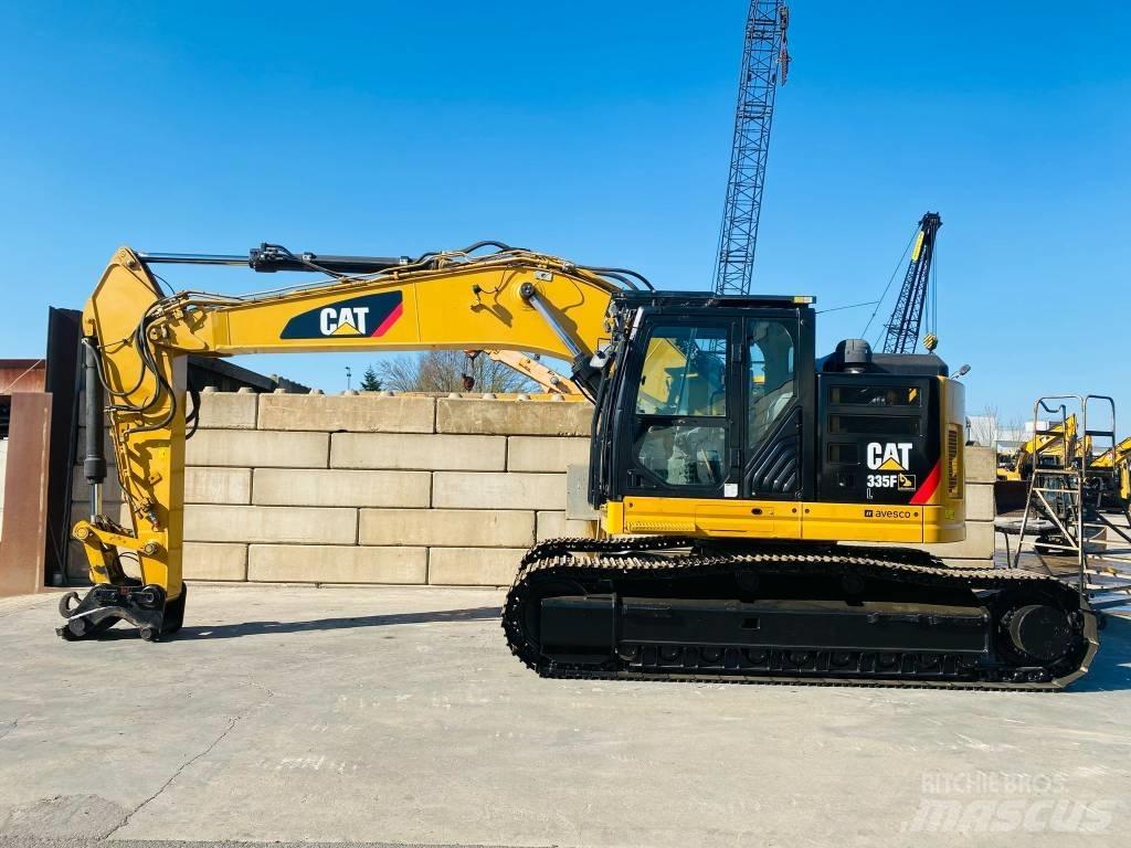 CAT 335 F L CR Roomikekskavaatorid