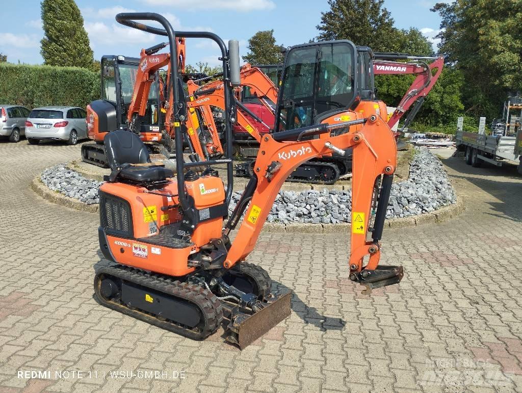 Kubota K008-5 Miniekskavaatorid < 7 t