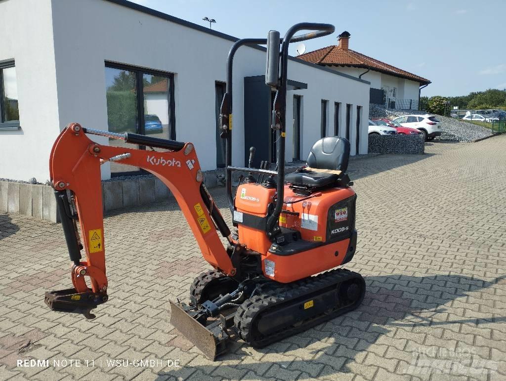 Kubota K008-5 Miniekskavaatorid < 7 t