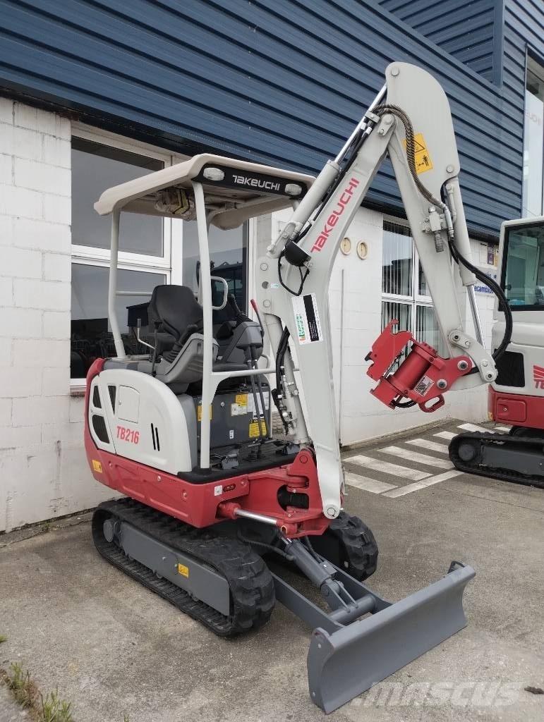Takeuchi TB 216 Miniekskavaatorid < 7 t