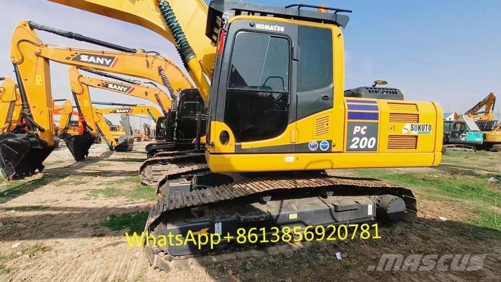 Komatsu PC 200-8 Roomikekskavaatorid
