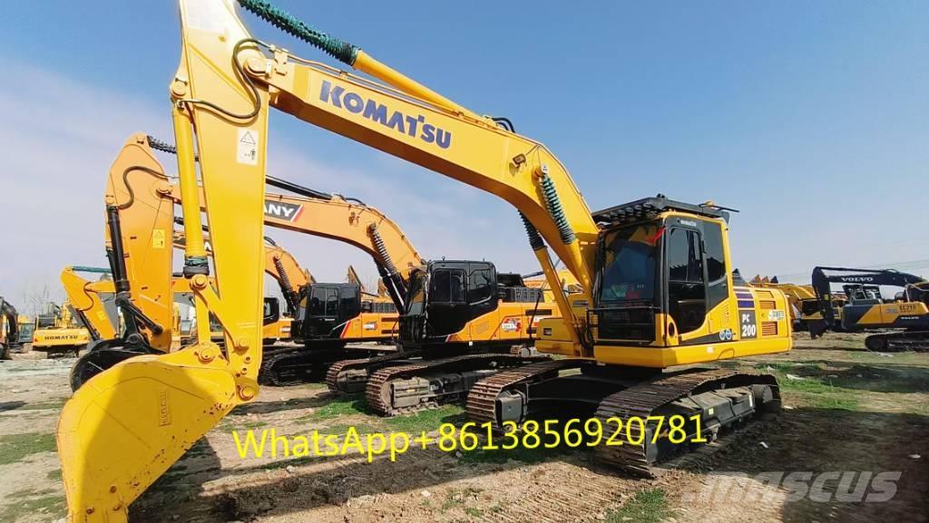 Komatsu PC 200-8 Roomikekskavaatorid