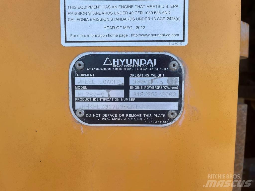 Hyundai HL 780-9 Rataslaadurid