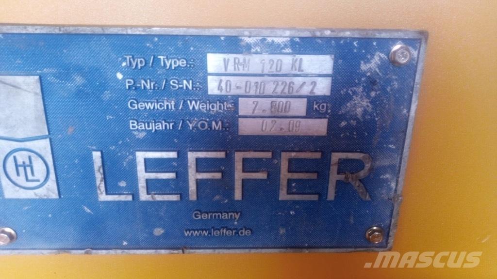 Leffer VRM 120 KL Raskepuurid