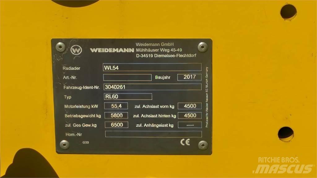 Wacker WL 54 Rataslaadurid