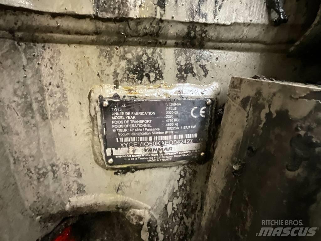 Yanmar Vio 50-6A Miniekskavaatorid < 7 t