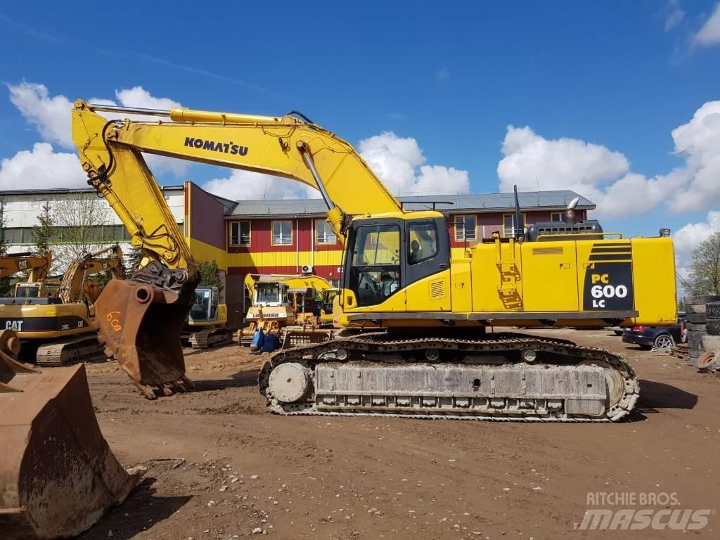 Komatsu PC 600 LC-8K Roomikekskavaatorid