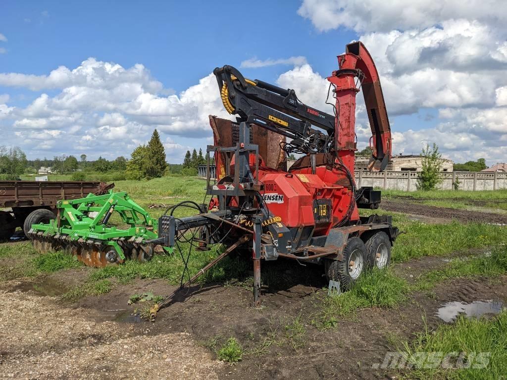 Jensen JT600Z Puiduhakkurid