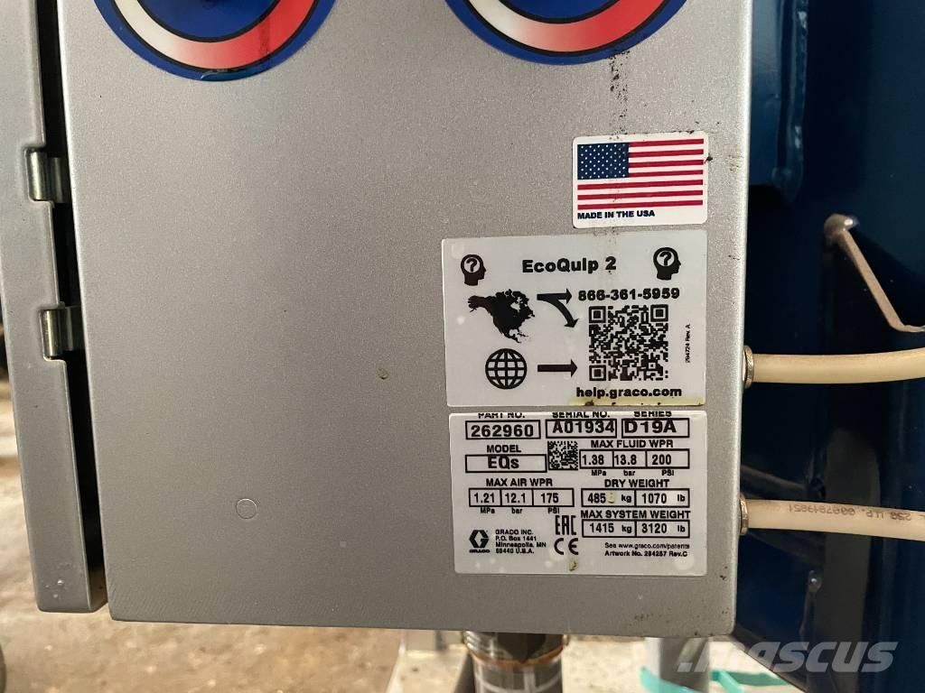 Graco EcoQuip EQs Liivapuisturid ja soolapuisturid