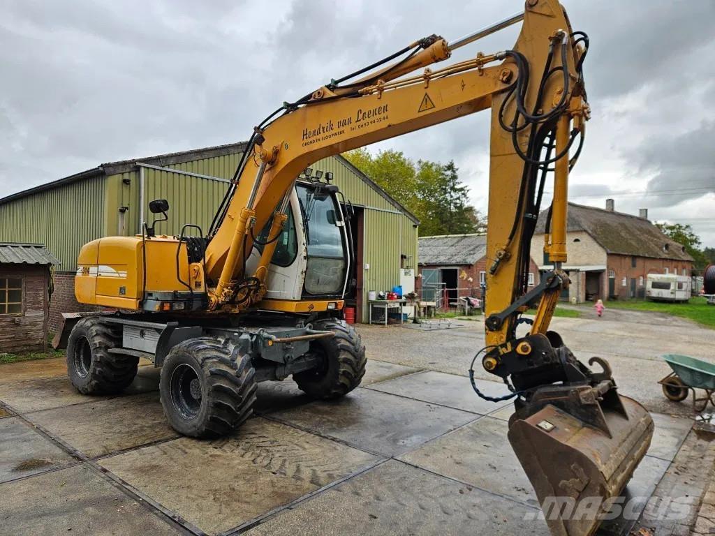 Liebherr A 314 Ratasekskavaatorid