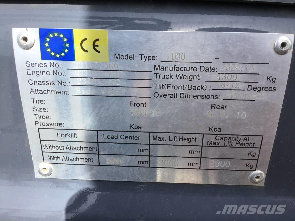  surestac FD30J Diiseltõstukid