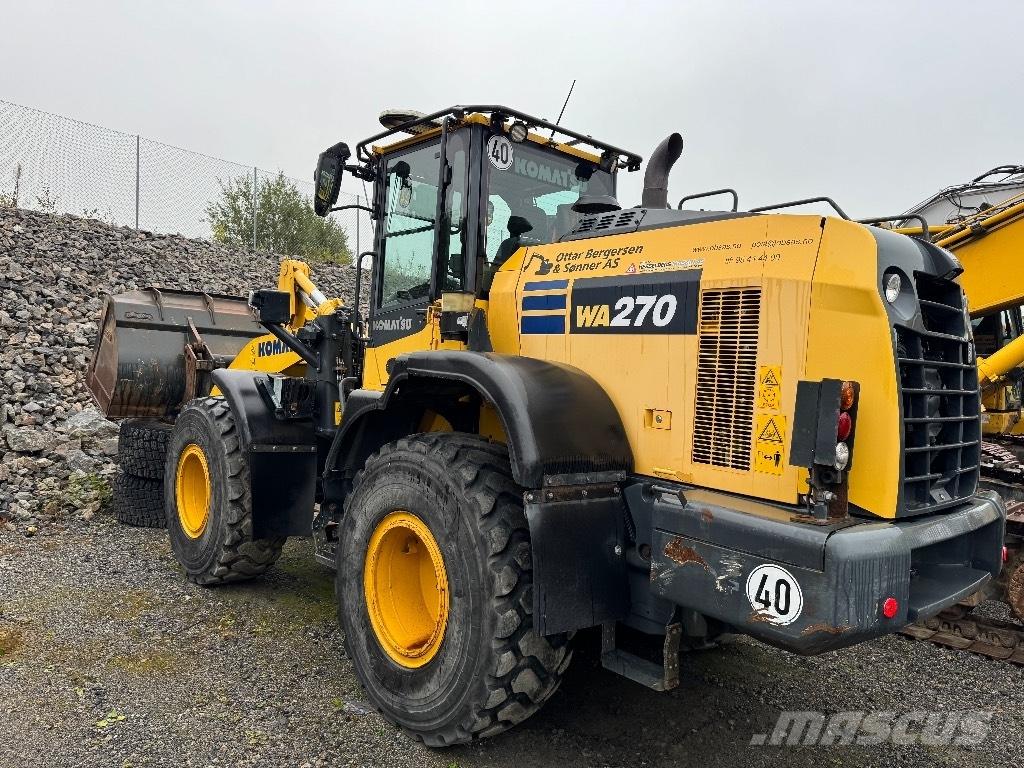 Komatsu WA 270-8 Rataslaadurid
