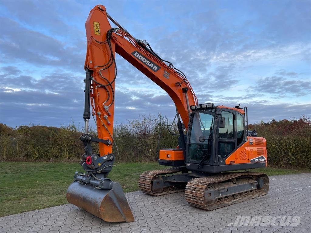 Doosan DX140LC-7 Roomikekskavaatorid