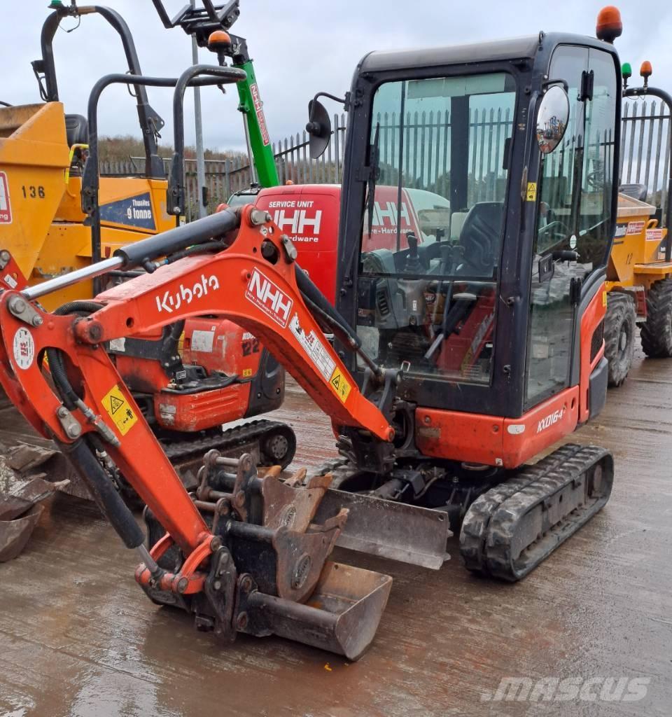Kubota KX 016-4 Miniekskavaatorid < 7 t