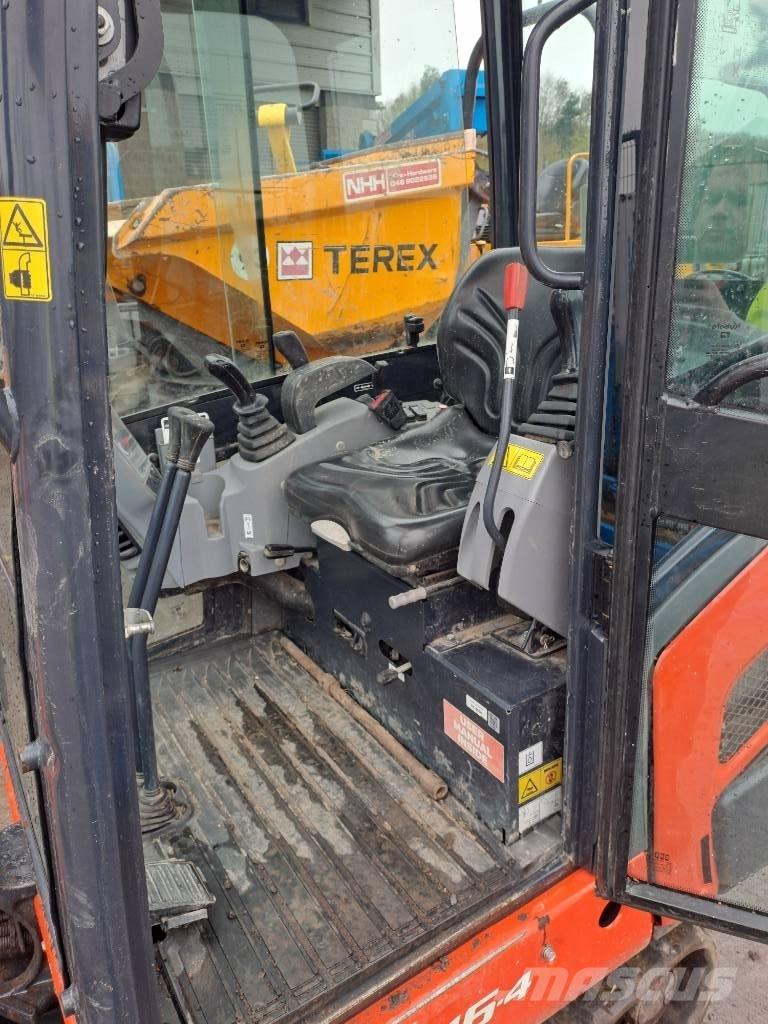 Kubota KX 016-4 Miniekskavaatorid < 7 t