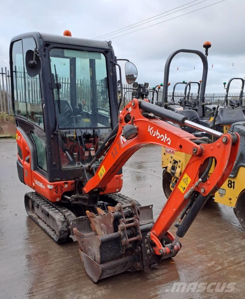 Kubota KX 016-4 Miniekskavaatorid < 7 t