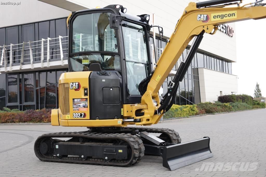 CAT 302.7 CR Miniekskavaatorid < 7 t