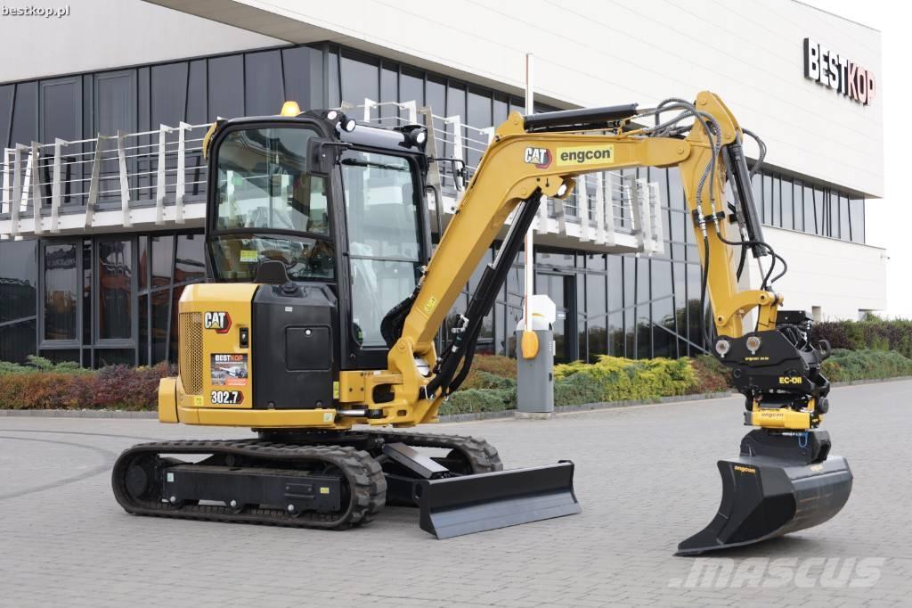 CAT 302.7 CR Miniekskavaatorid < 7 t