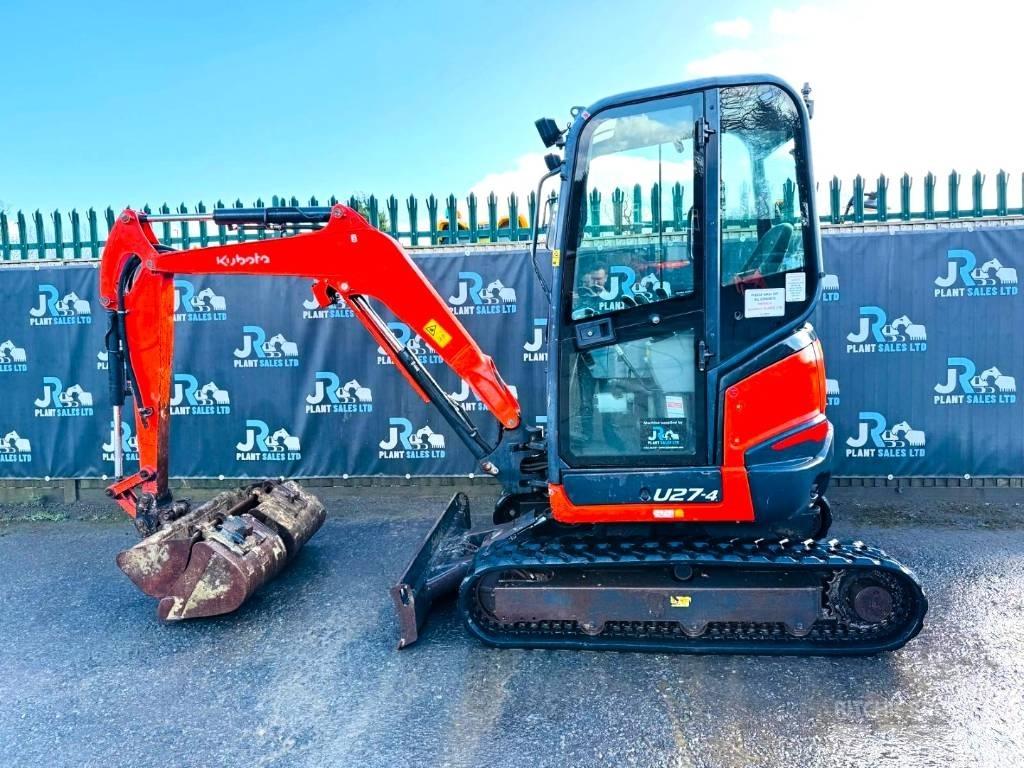 Kubota U 27-4 Miniekskavaatorid < 7 t