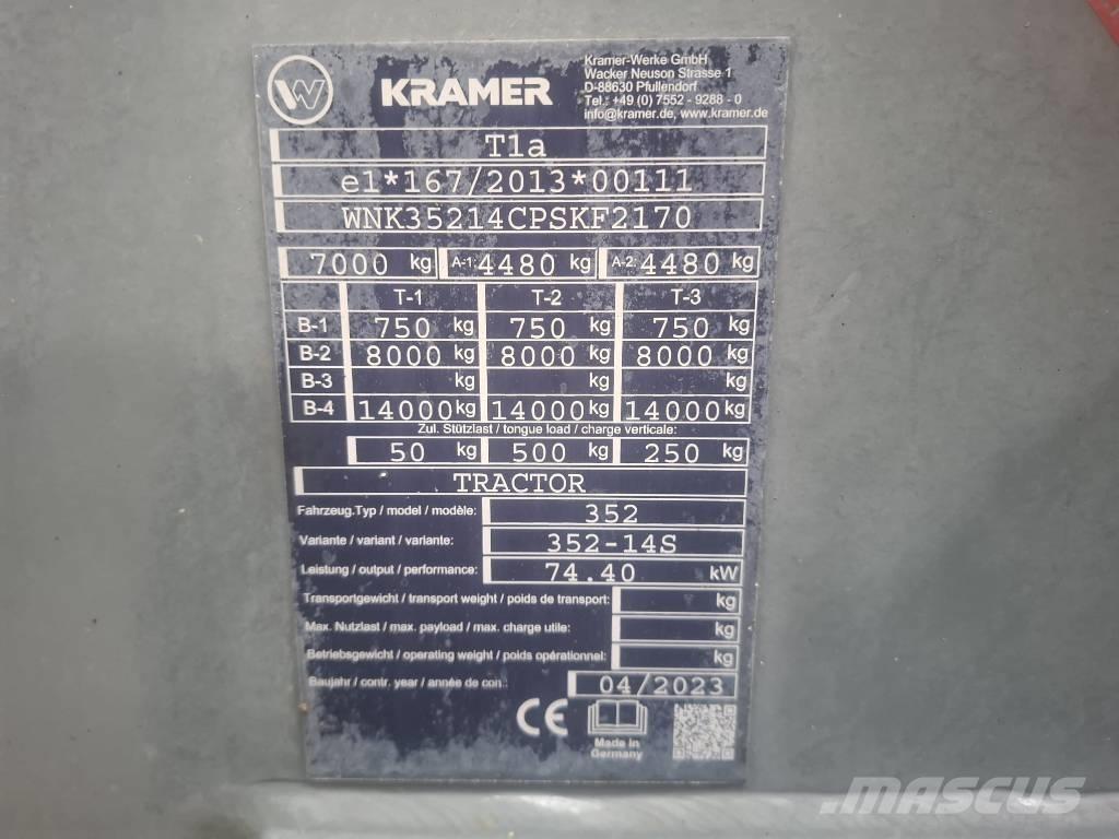 Kramer 8115 Rataslaadurid