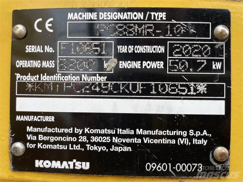 Komatsu PC88MR-10 Ratasekskavaatorid
