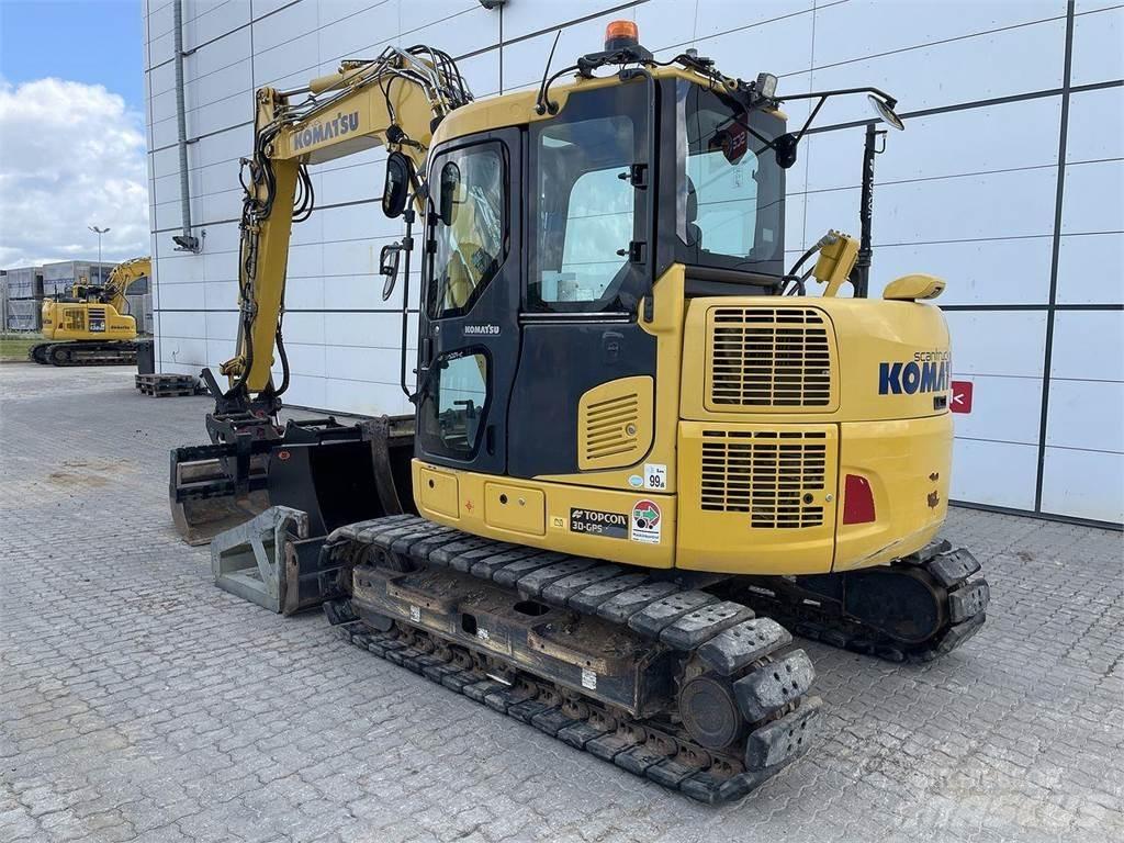 Komatsu PC88MR-10 Ratasekskavaatorid